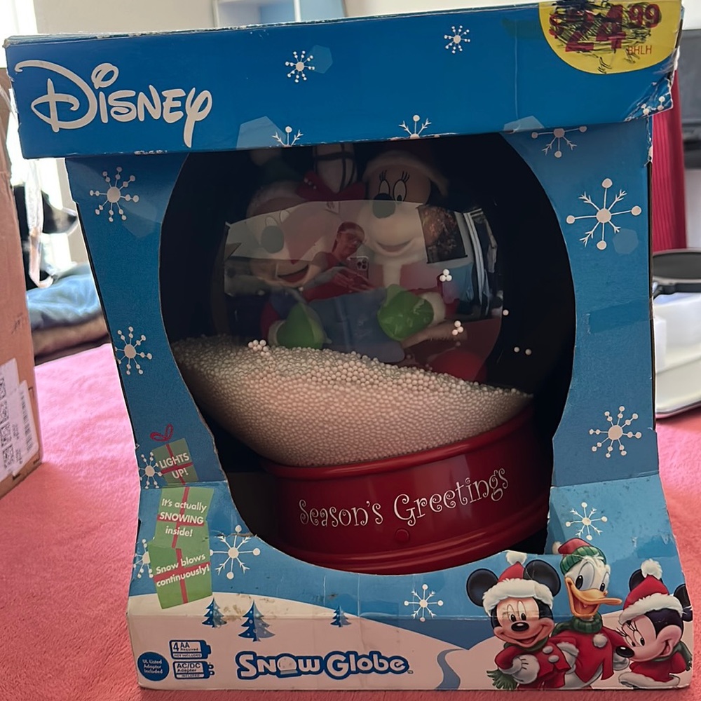 Snow globe Disney Mickey and mouse